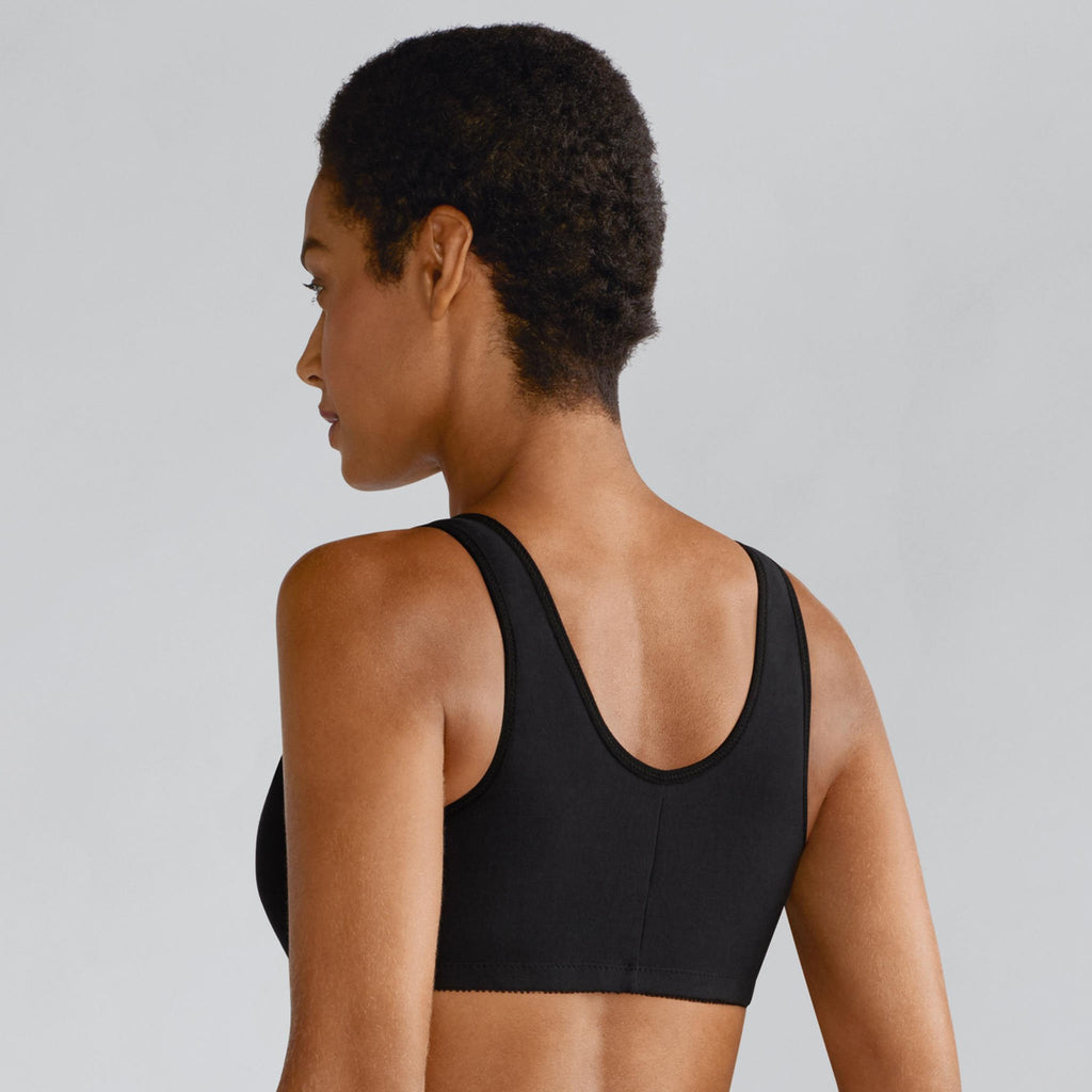 Amoena® Frances Wire-Free Leisure Bra Blue Python