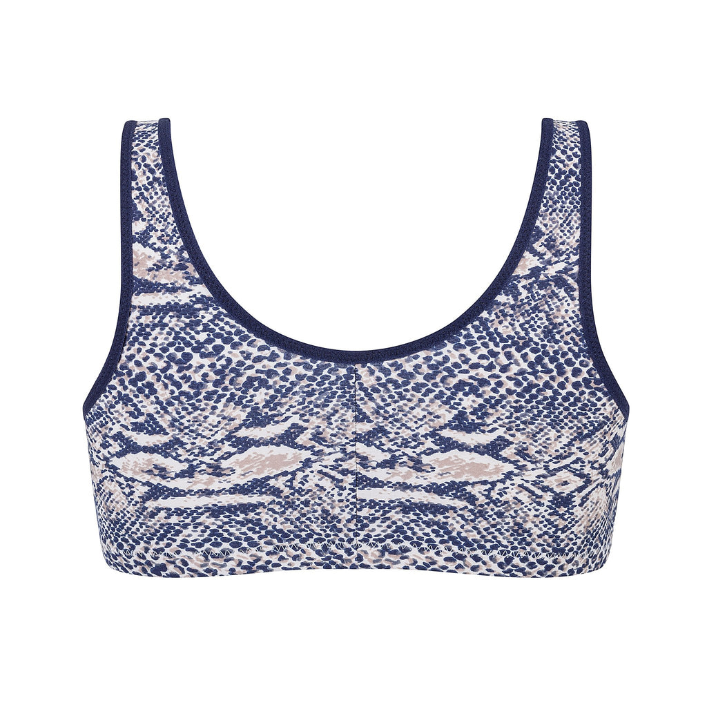 Amoena® Frances Wire-Free Leisure Bra Light Blue/Aqua