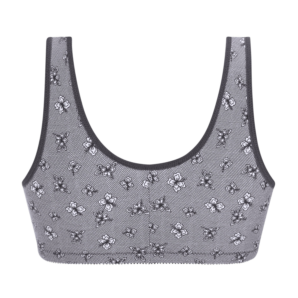 Amoena® Frances Wire-Free Leisure Bra Navy