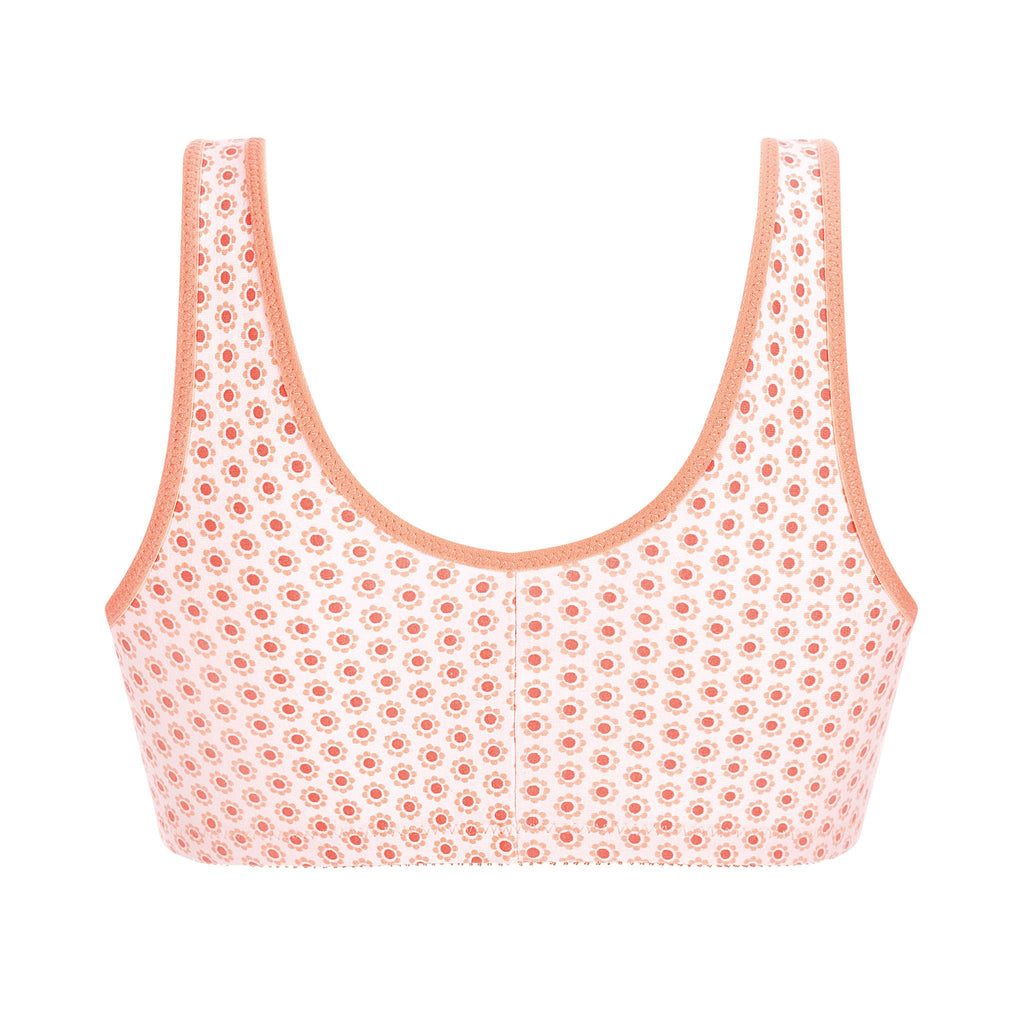 Amoena® Frances Wire-Free Leisure Bra Peach Blossom