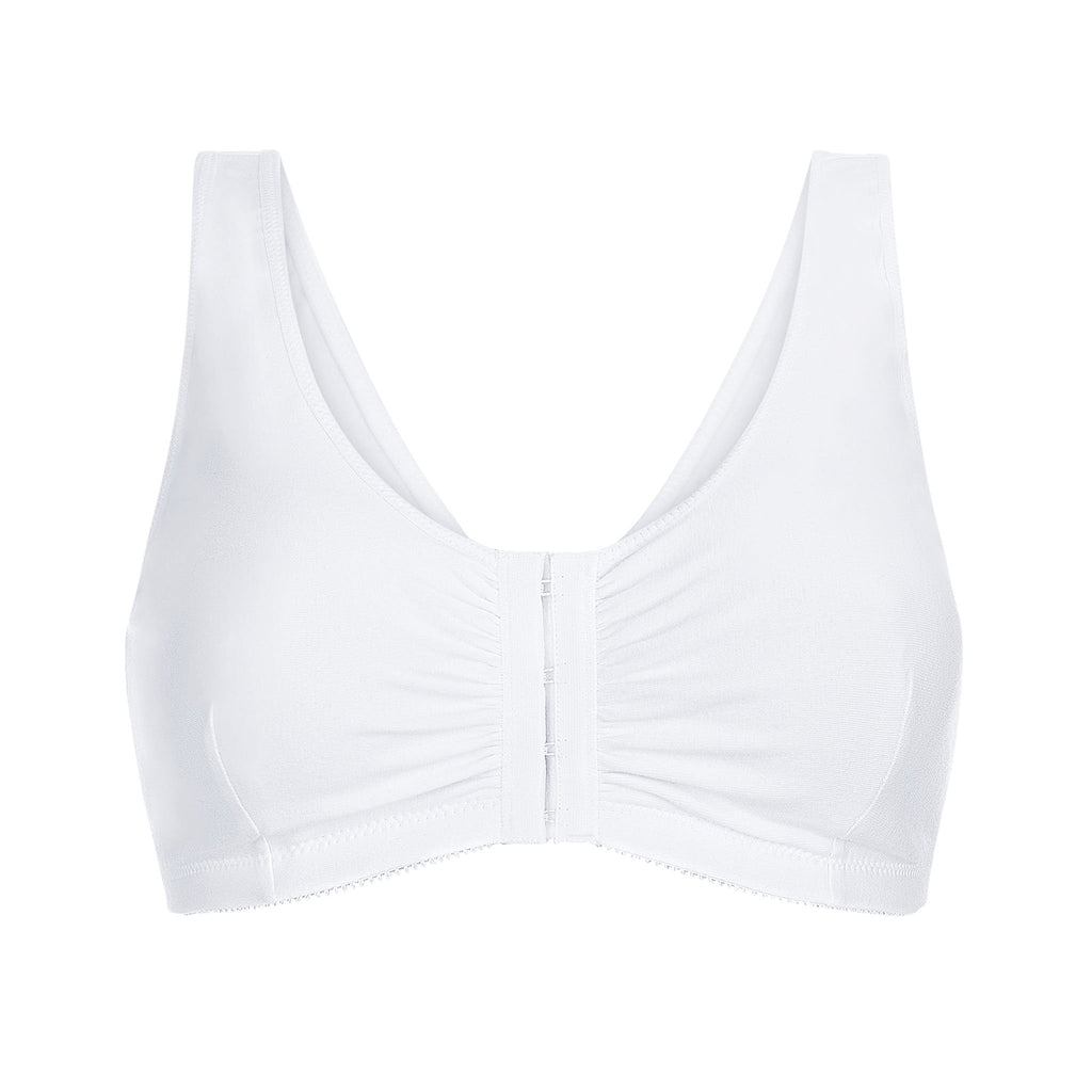 Amoena® Frances Wire-Free Leisure Bra White