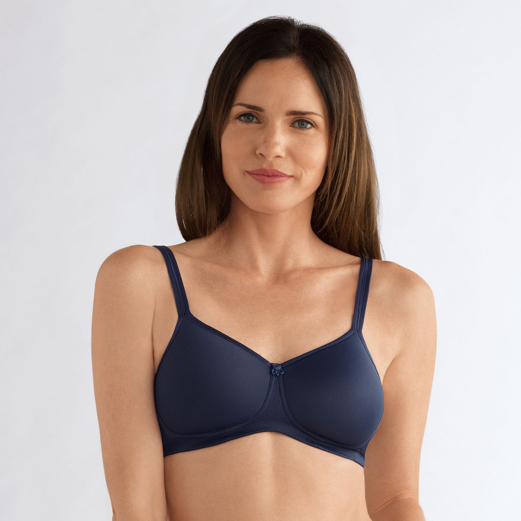 Amoena® Mara T-Shirt Especially for You Bra Dark Blue/Bilateral