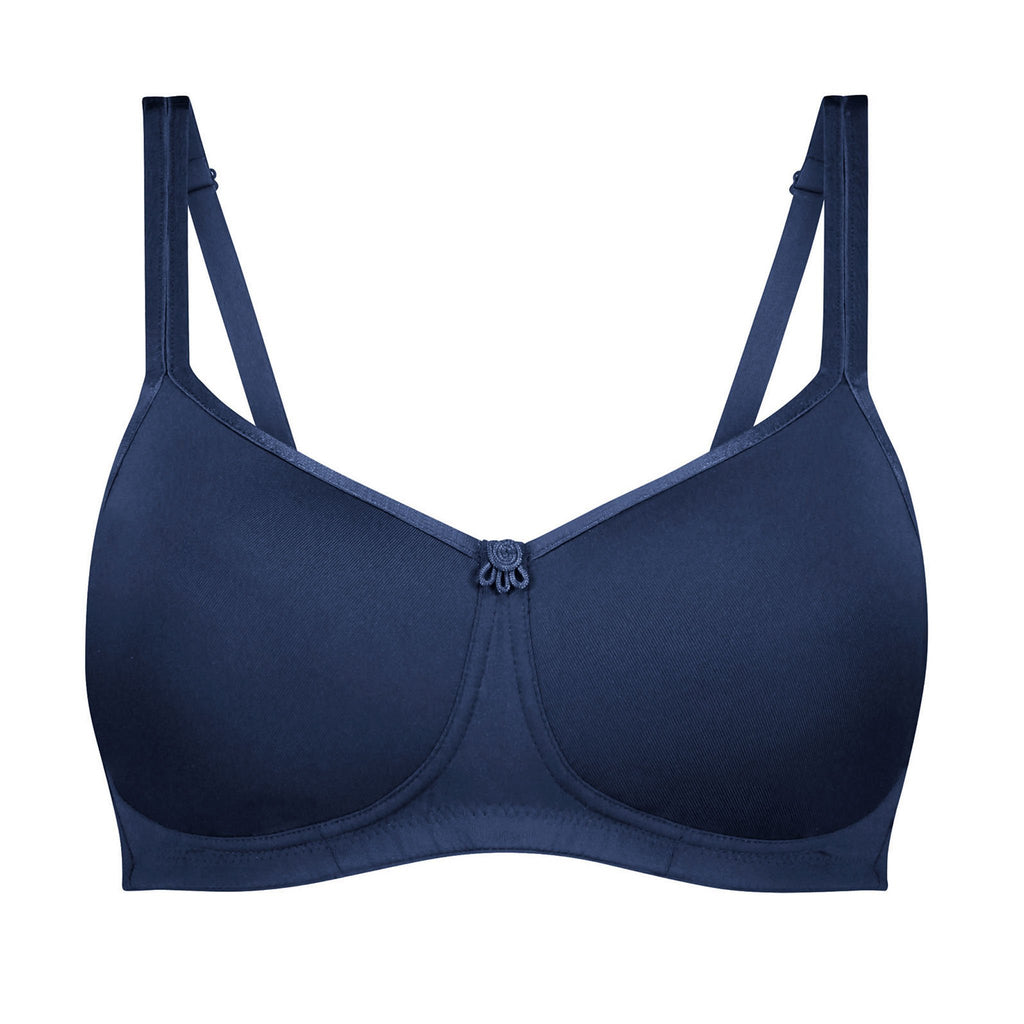 Amoena® Mara T-Shirt Especially for You Bra Dark Blue/Bilateral