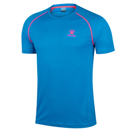 KELME Brand New Arrival 2016 Running Shirt Men Dry Fit Summer Tops Slim Sport Shirt Quick Dry Men Shirt Soccer Jerseys Cheap 06