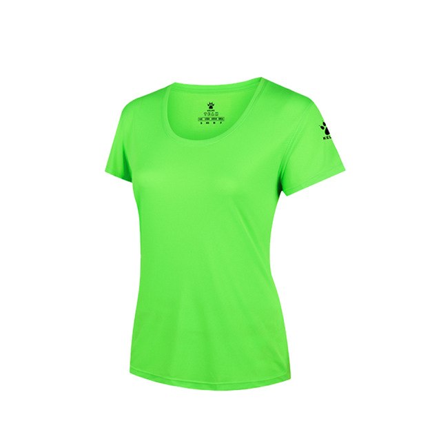 KELME Professional Women Sport Suit Fitness Running Yoga Shirt Quick Dry Short Sleeve Athletic Suit Sports Clothing for Ladies