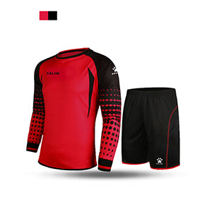 KELME Voetbal Keeper Tenue Customized Men Soccer Jersey Sport Training Pants Ropa De Futbol Para Hombre Sponge Protector Suit 28