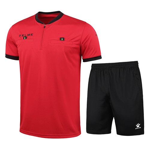 KELME Football Jerseys 2017 Soccer Referee Short Men Professional Uniform Camisetas De Futbol Customizable Jersey Sets Shirt 63
