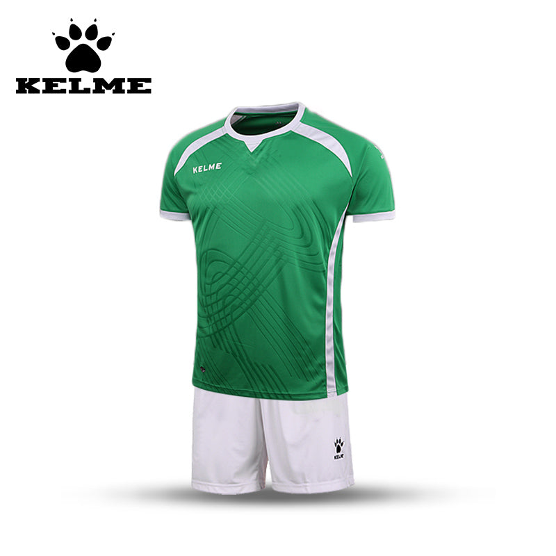 KELME Maillot Football Men's Shorts Survetement Professional Soccer Uniforms Sets Jerseys Breathable Sportswear Training Set 08