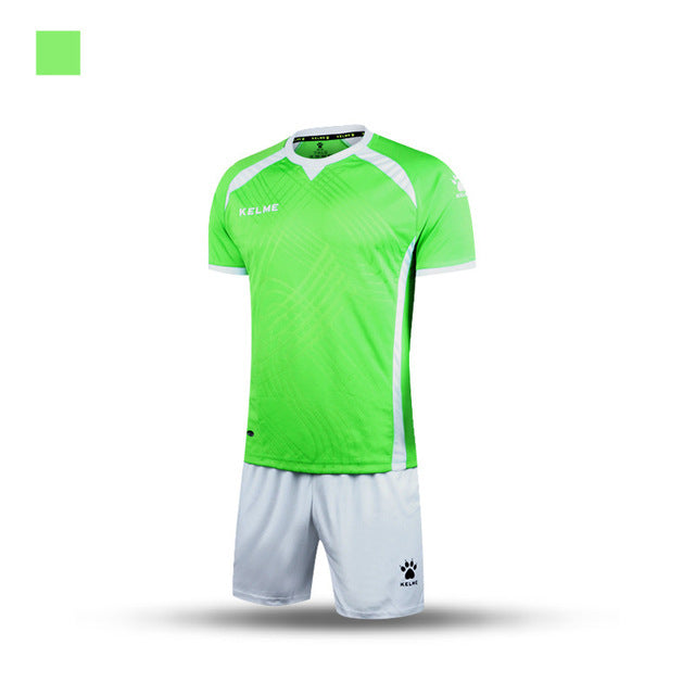 KELME Maillot Football Men's Shorts Survetement Professional Soccer Uniforms Sets Jerseys Breathable Sportswear Training Set 08