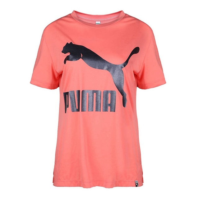 Original New Arrival 2018 PUMA Classics Logo Tee Women's T-shirts short sleeve Sportswear