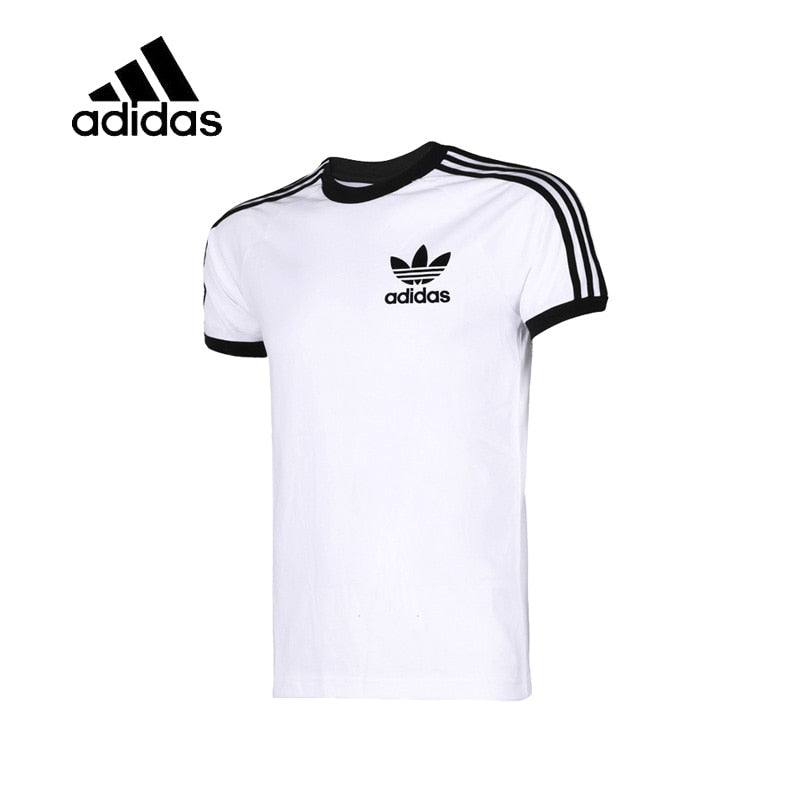 Original New Arrival Authentic Adidas Mens O-neck T-shirts Logo Short Sleeve Tops Sportswear Tees Breathable CW1203