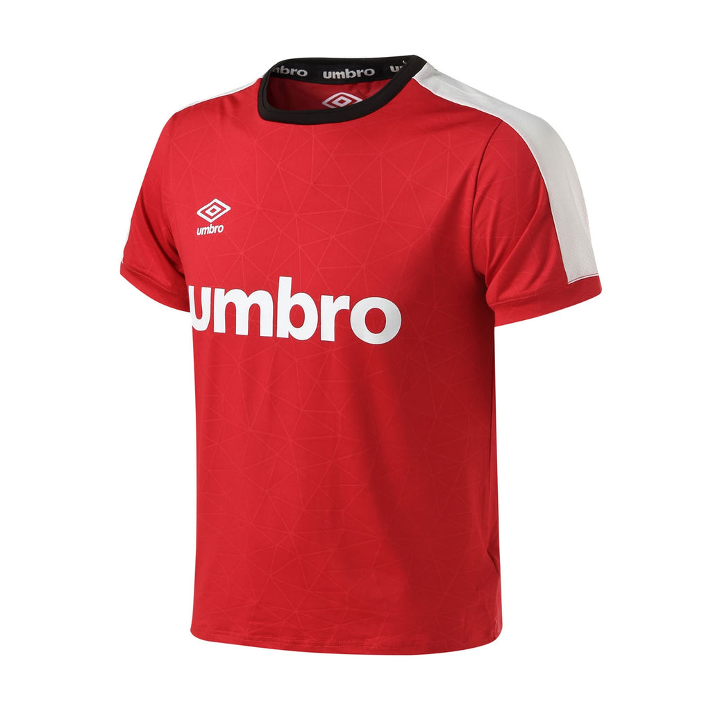 Umbro 2018 New Men Football Short Sleeved T-shirt Menswear Comfortable Breathable Sports Tee UCB63007
