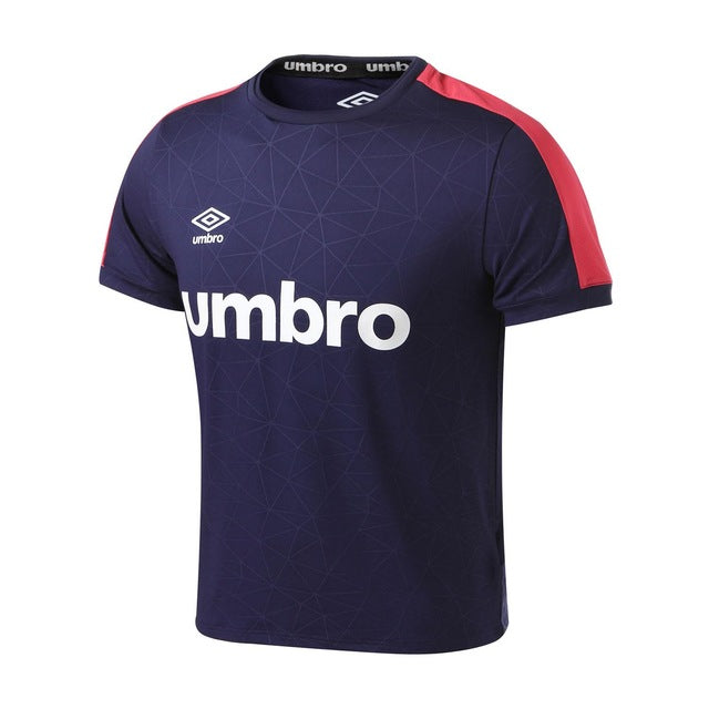 Umbro 2018 New Men Football Short Sleeved T-shirt Menswear Comfortable Breathable Sports Tee UCB63007