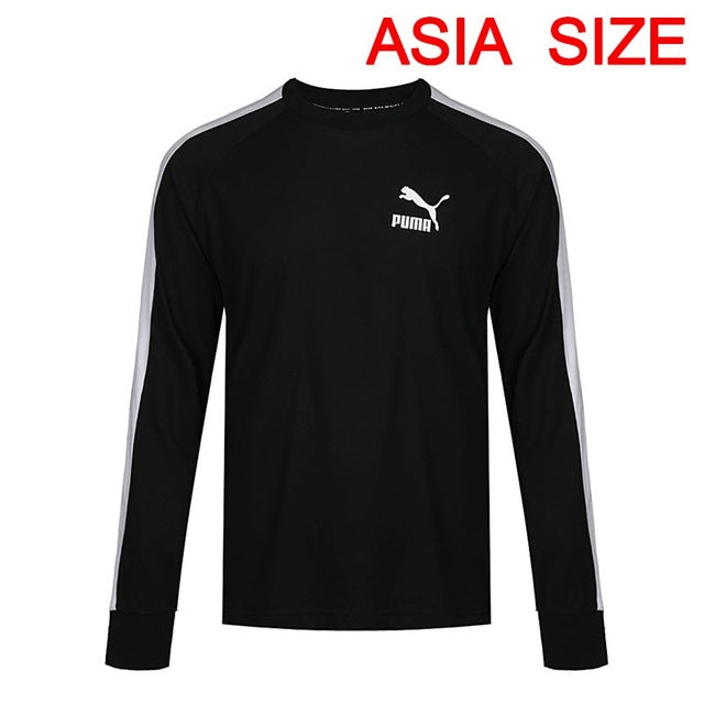 Original New Arrival 2018 PUMA  Men's T-shirts Long sleeve Sportswear