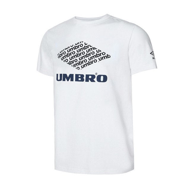 UMBRO Pure Cotton Men's Wear Motion Life Short Sleeve T-shirt 2018 New Leisure Time Half Sleeve UV182AP2511
