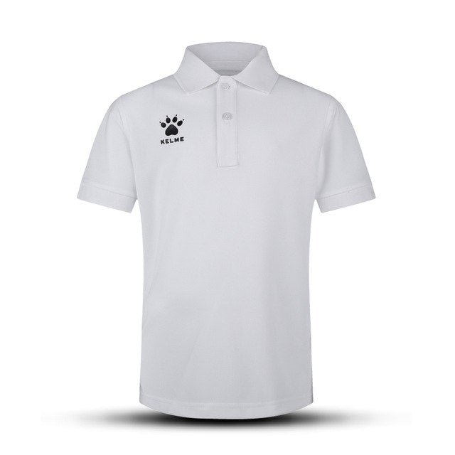 Kelme 2016 New Boys Polo Shirt Brand Quality Short Sleeve Solid Polo Shirt Polyester Small Sport Leisure Free Shipping63