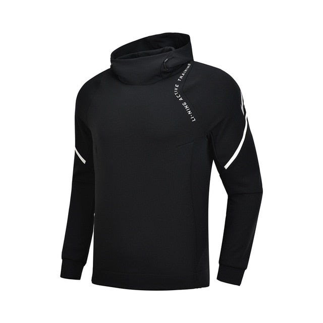 Li-Ning Men Training Series Hoodie Regular Fit 100% Polyester LiNing Comfort Sports Sweater AWDN855 MWW1496